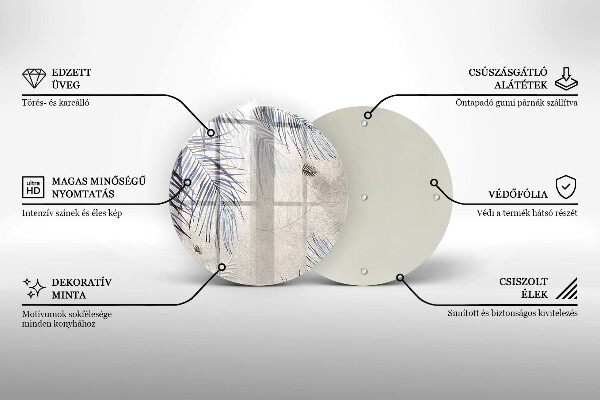 Tábua de cortar Folhas sutis
