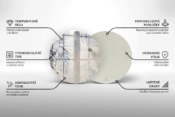 Tábua de cortar Folhas sutis