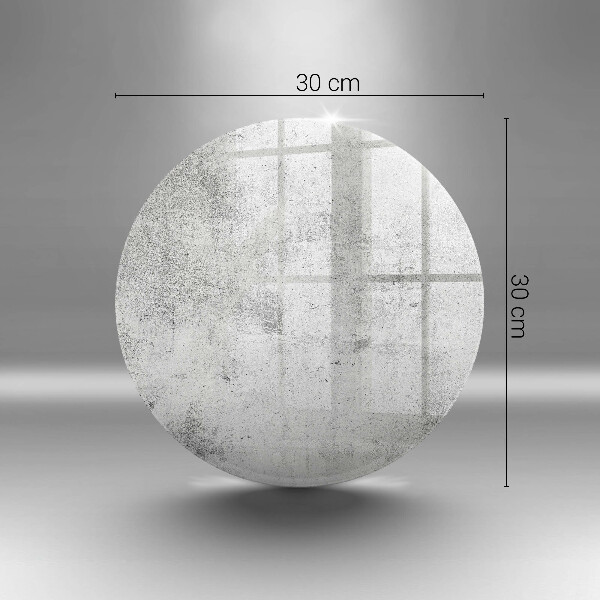 Tábua de cortar de vidro Textura de concreto