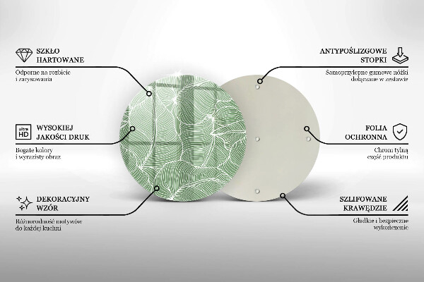 Tábua para corte Folhas lineares