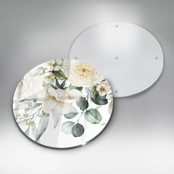 Tábua cozinha Flores em aquarela