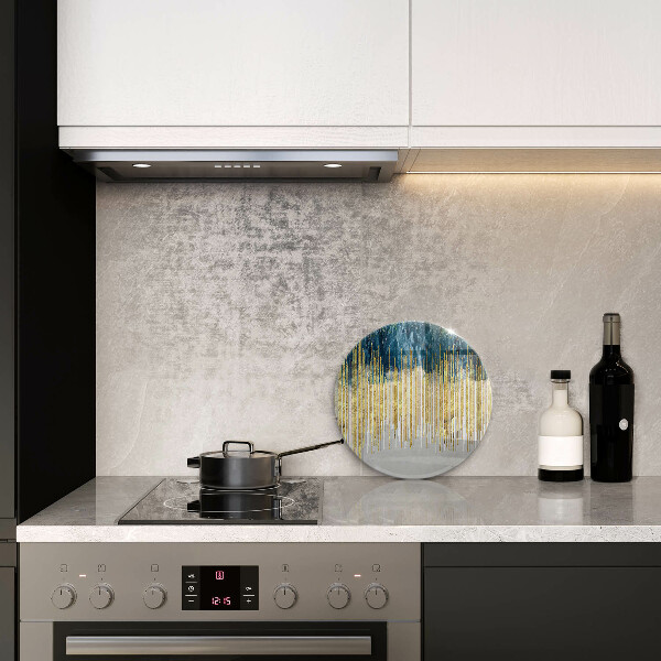 Tábua de cortar alimentos Abstração do designer