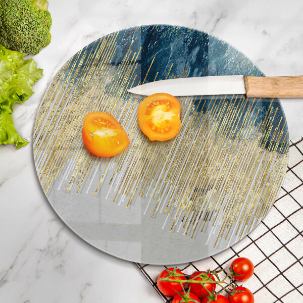 Tábua de cortar alimentos Abstração do designer