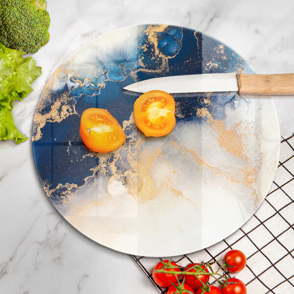 Tábua cozinha Abstração com azul