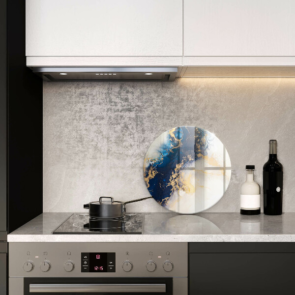 Tábua cozinha Abstração com azul