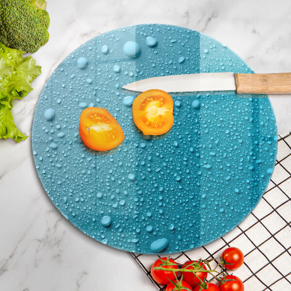 Tábua de cortar Gotas de água