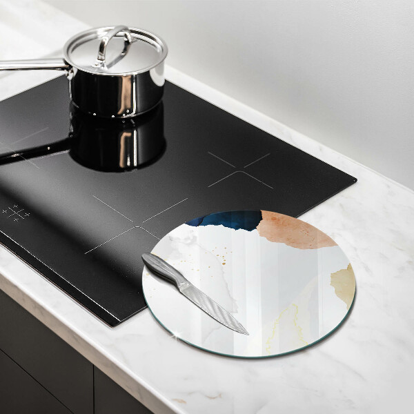 Tábua de cortar alimentos Manchas abstratas