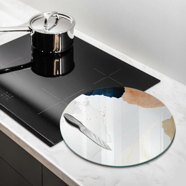 Tábua de cortar alimentos Manchas abstratas