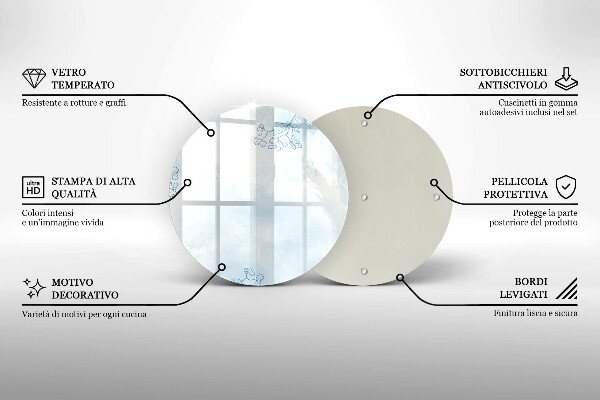 Tábua de corte Fundo delicado