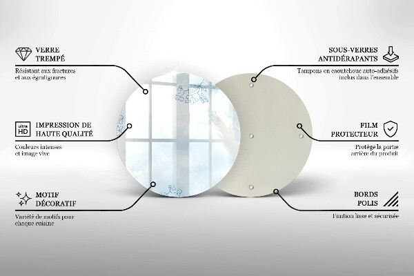 Tábua de corte Fundo delicado