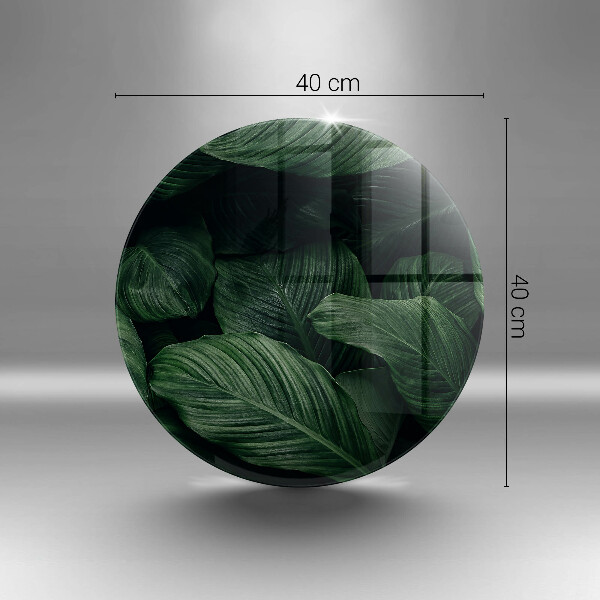 Tábua para corte Folhas escuras