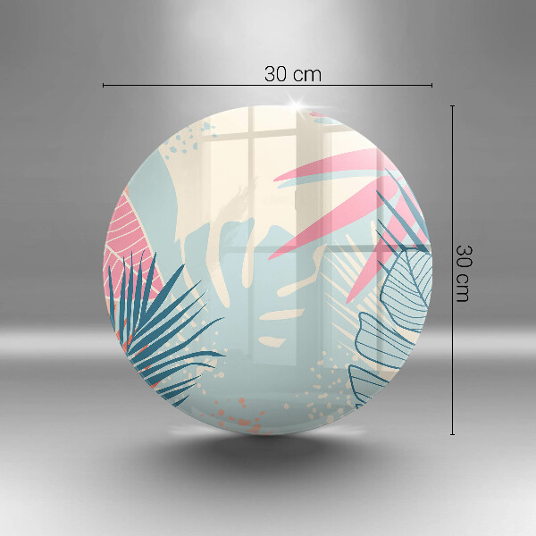 Tábua corte Folhas pastéis