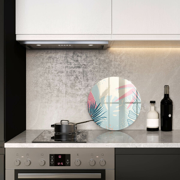 Tábua corte Folhas pastéis