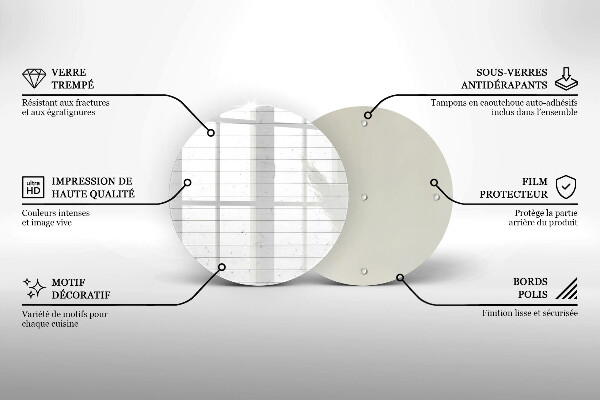 Tábua de corte Quadros de luz modernos