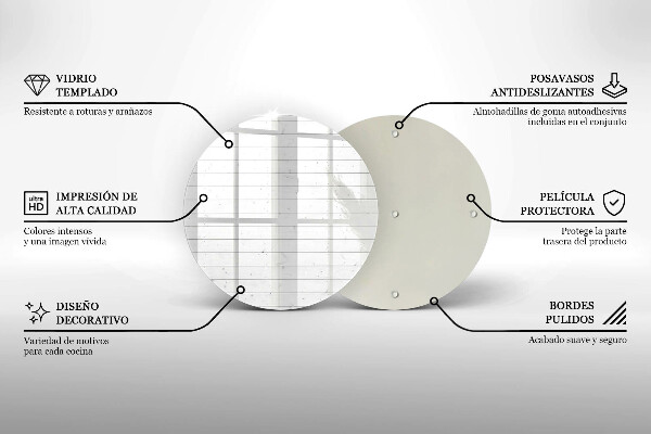 Tábua de corte Quadros de luz modernos