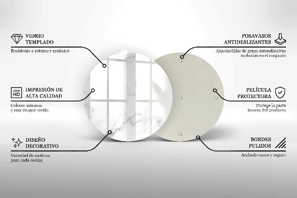 Tábua de cortar Mármore moderno