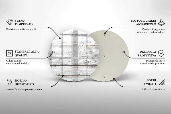 Tábua para cozinha Tábuas de madeira leves