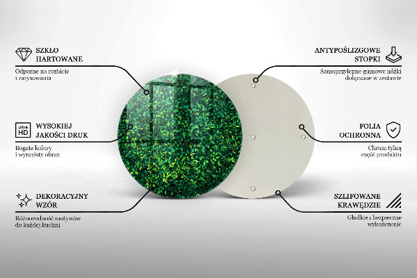 Tábua de corte Planta com folhas pequenas