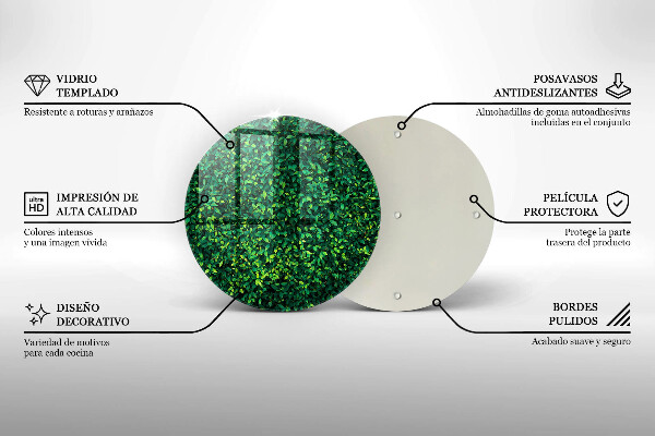 Tábua de corte Planta com folhas pequenas