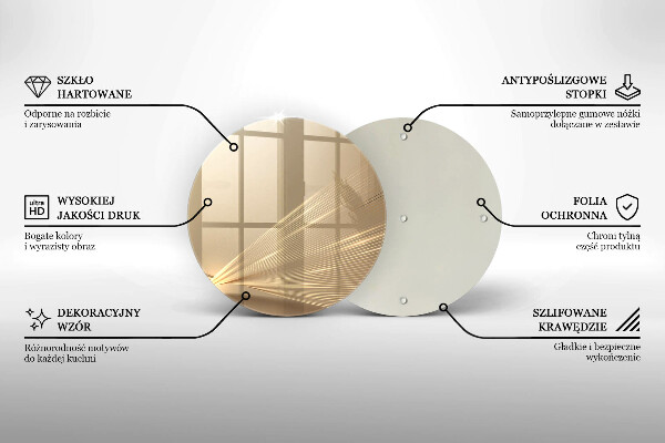 Tábua de cortar Abstração moderna