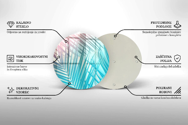 Tábua cozinha Folhas pastéis