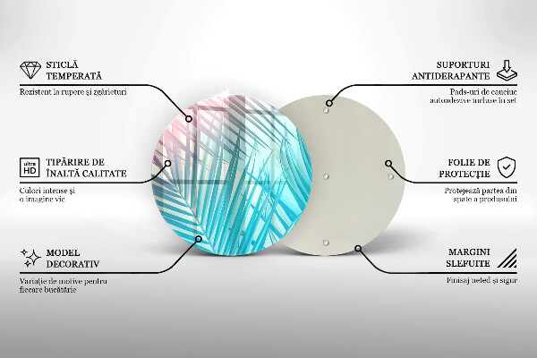 Tábua cozinha Folhas pastéis