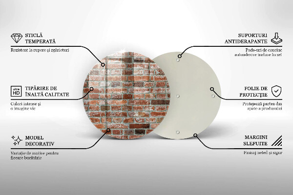 Tábua de corte Parede de tijolos antigos