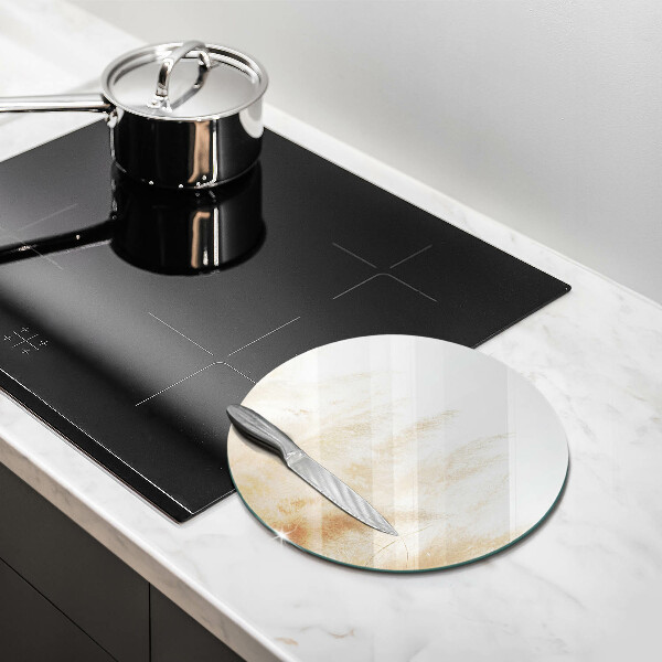 Tábua de cortar de vidro Capim-dos-pampas