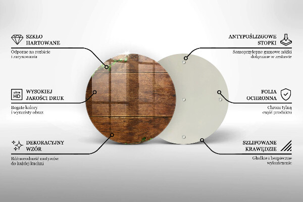 Tábua de vidro Tábuas e folhas de madeira