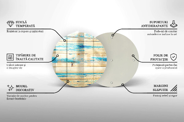Tábua corte Tábuas de madeira retrô