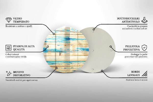 Tábua corte Tábuas de madeira retrô