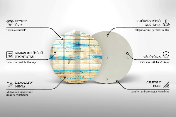 Tábua corte Tábuas de madeira retrô