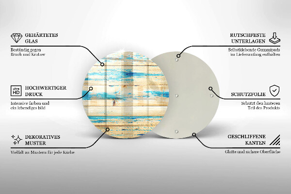 Tábua corte Tábuas de madeira retrô
