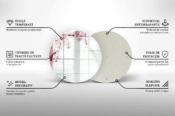 Tábua para corte Flores nas tábuas