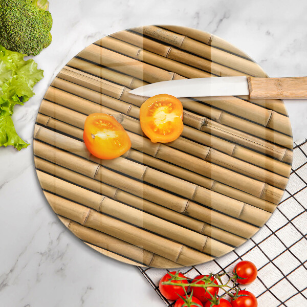 Tábua para corte Bambu boho natural