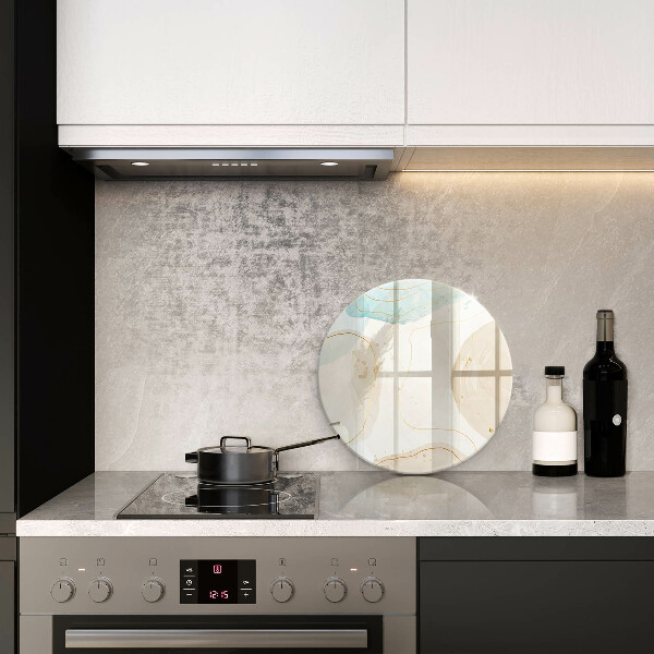 Tábua de cortar alimentos Bokeh boho e dourado