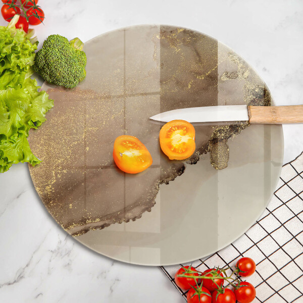 Tábua para cozinha Ouro abstrato