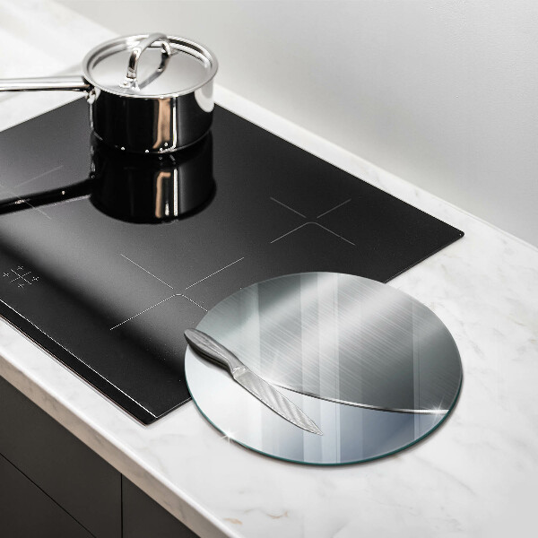 Tábua para cozinha Padrão de abstração de metal