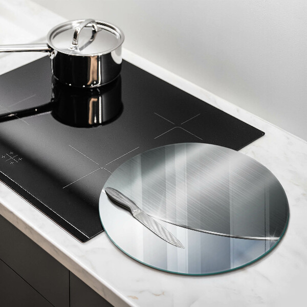 Tábua para cozinha Padrão de abstração de metal