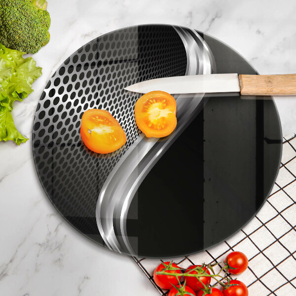 Tábua de vidro Estrutura metálica