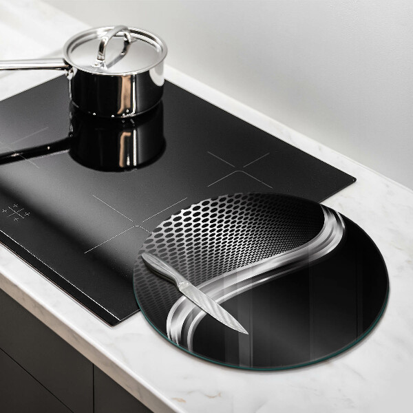 Tábua de vidro Estrutura metálica