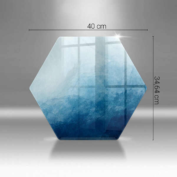 Tábua de corte de vidro Fundo abstrato