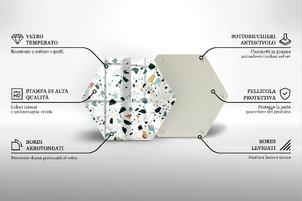 Tábua de cortar Grés claro