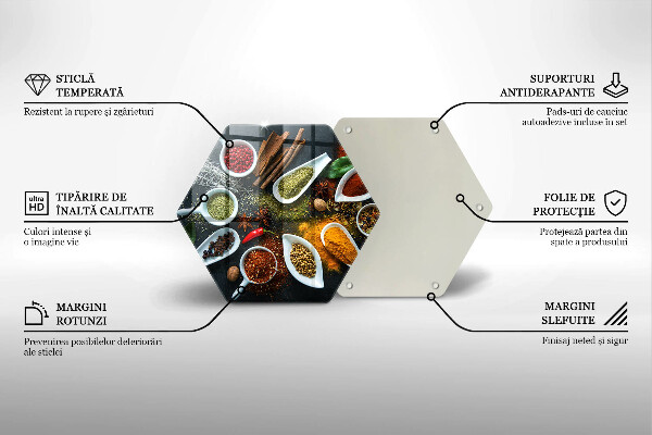 Tábua para cozinha Especiarias de cozinha