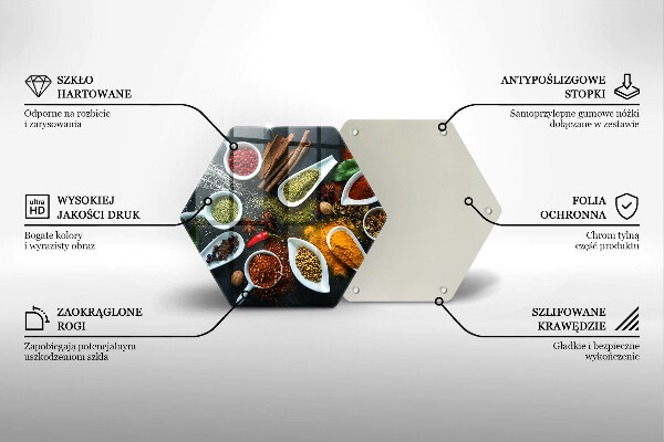 Tábua para cozinha Especiarias de cozinha