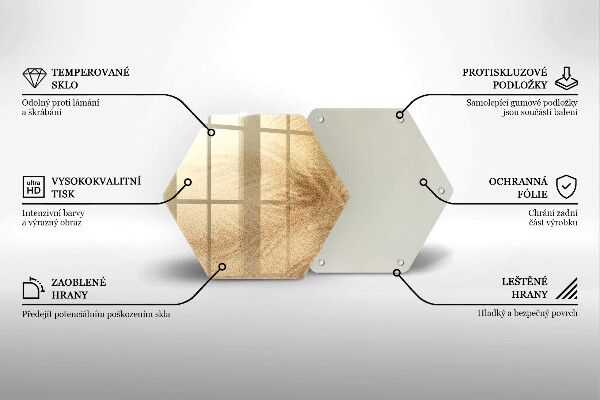 Tábua de corte de vidro Férias na areia da praia