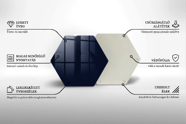 Tábua de cortar alimentos Cor azul marinho