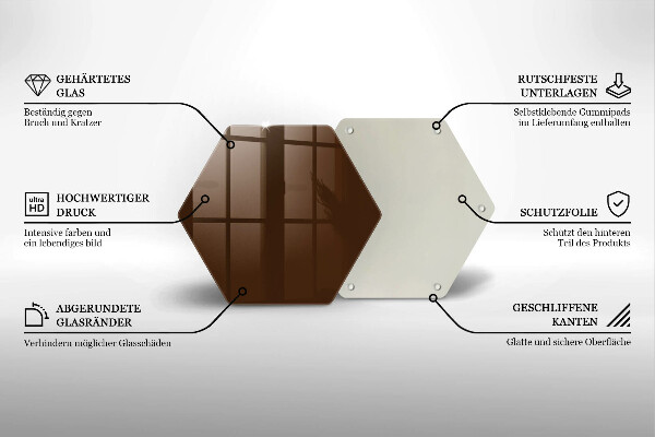 Tábua de corte Cor marrom