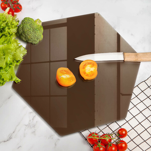 Tábua de corte Cor marrom