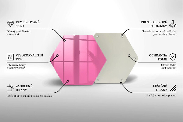 Tábua cozinha Cor rosa